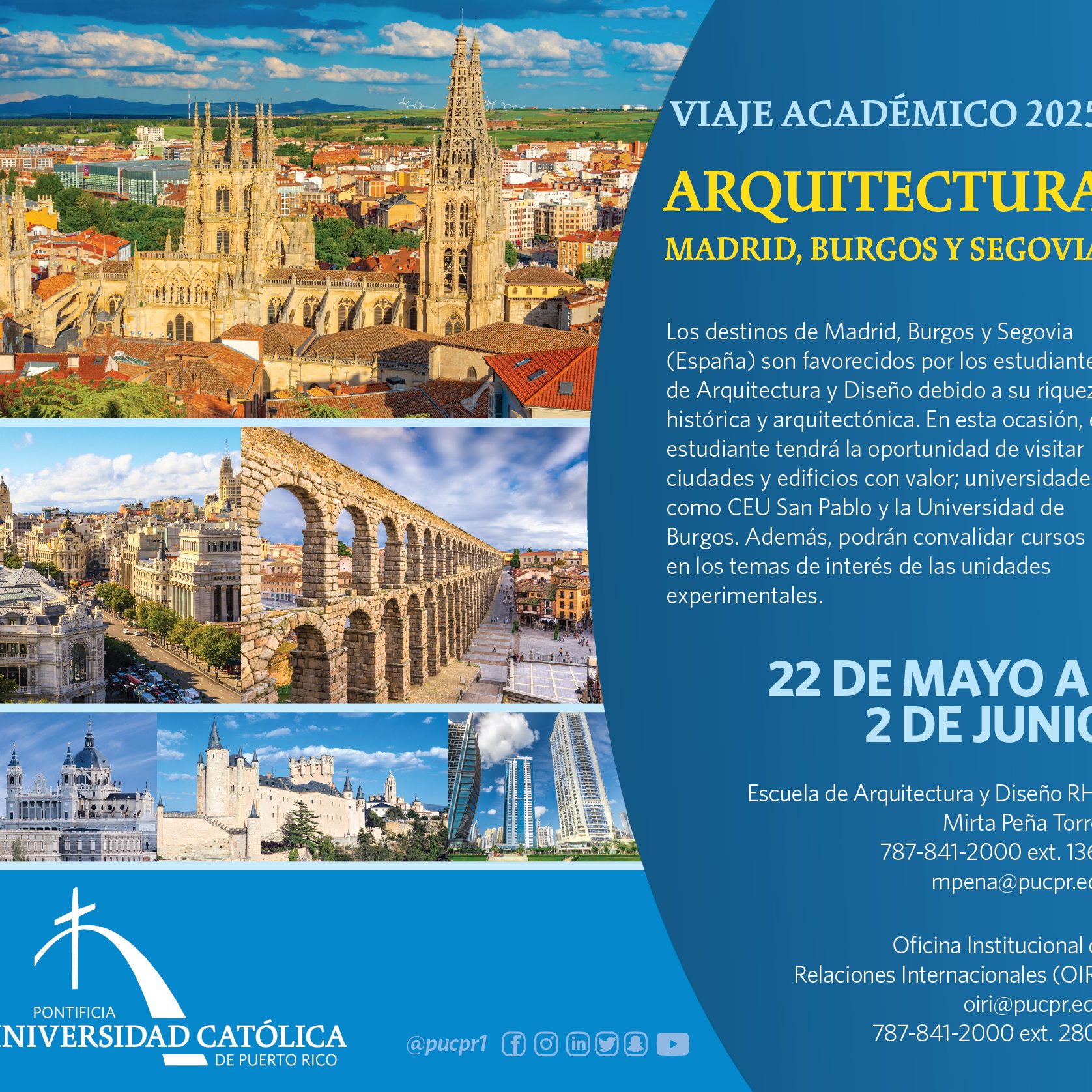 Viaje Académico Arquitectura España