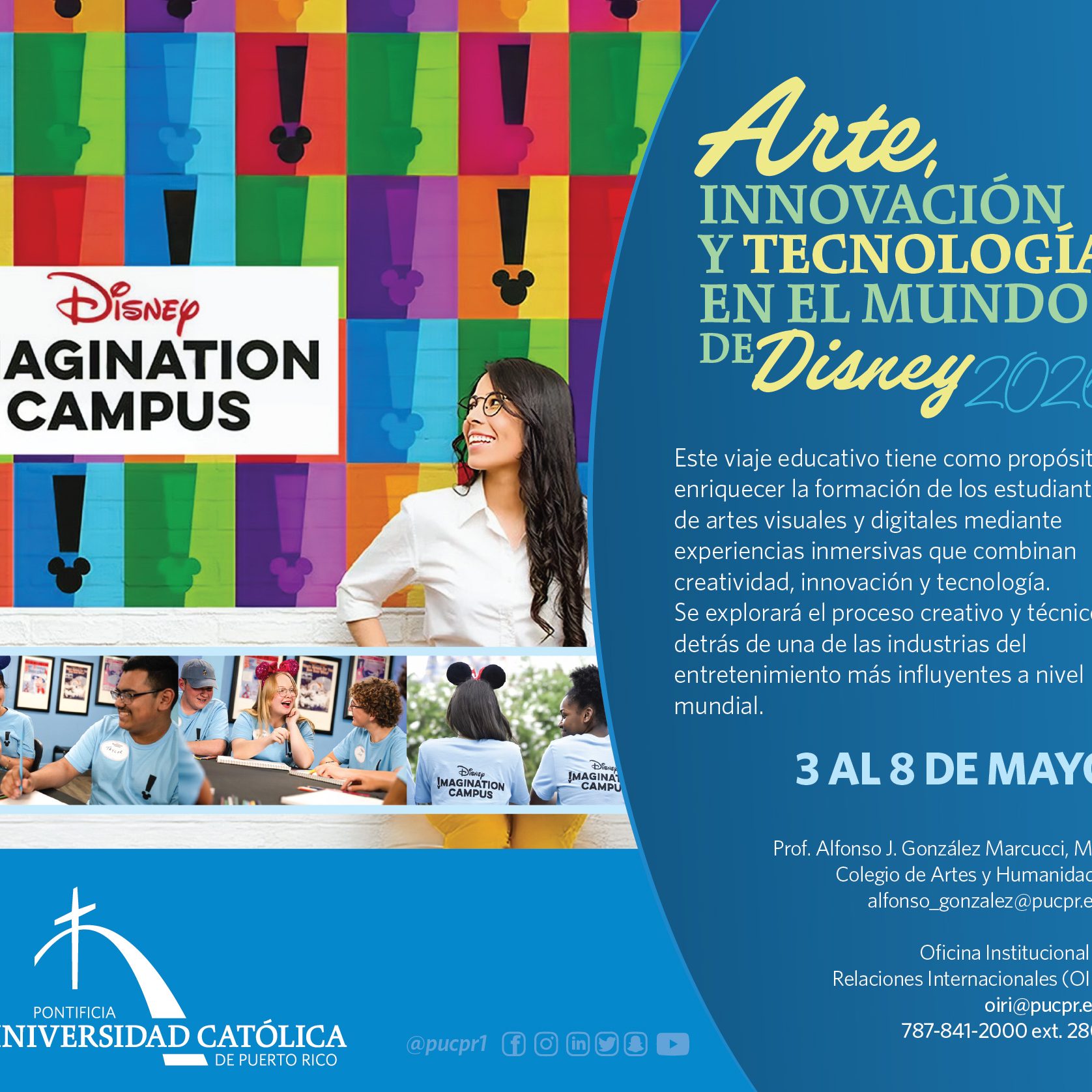 Viaje Educativo Bellas Artes Disney 2026